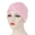 thumbnail image 2 of Kiplyki Wholesale Stretchy Ladies Turban Plain Velvet Pleated Headband Hair Cover 6 Colours, 2 of 2