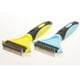 thumbnail image 4 of Peine para perros, peine para gatos, cepillo para mascotas Amarillo 1 pieza - elimina el 95% del pelo muerto y los enredos, cuidado, profesional para cabello largo/corto, 4 of 5