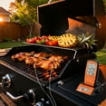 thumbnail image 4 of Unique Bargains Digital Meat Thermometer with 2 Temperature Probes Black/Yellow, 4 of 6
