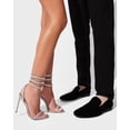 thumbnail image 4 of Zapatos Steve Madden Laight para hombre, terciopelo negro, talla 12, 4 of 4