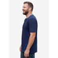 thumbnail image 4 of KingSize Men's Big & Tall Double-Tipped T-Shirt, 4 of 6