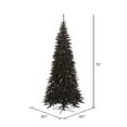 thumbnail image 2 of Vickerman 10' Black Fir Slim Artificial Christmas Tree Unlit, Seasonal Indoor Home Decor, 2 of 3
