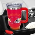 thumbnail image 4 of Kansas City Tumbler Cup - Kansas City Gifts for Men - 40 OZ Insulated Stainless Steel Coffee Travel Mug with Lid and Straw, 4 of 6