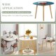 thumbnail image 3 of Hormiga Atómica-theme Fitted Round Tablecloths Elastic Edged Table Covers Waterproof Table Cloth for Kitchen Holiday Party Tables Decor 150cm, 3 of 6