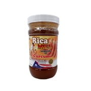 Natural wildflower honey enriched with turmeric. Packaged in 10 oz. pet certified plastic jar for easier handling and security.