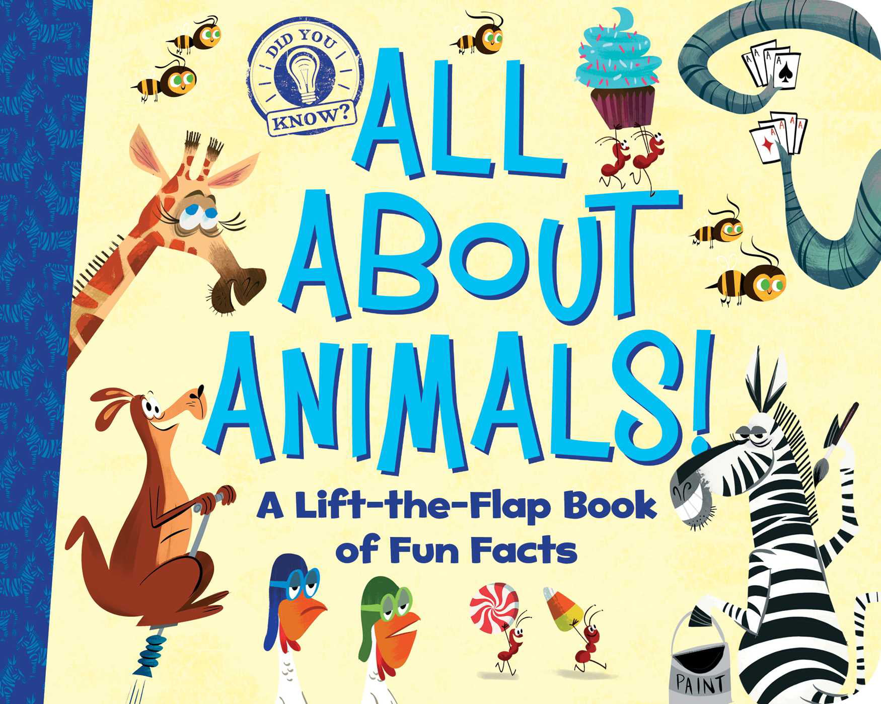 All About Animals A Lift-the-Flap Book o (Board Book) 
