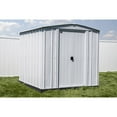 thumbnail image 2 of Arrow 6 x 7 x 6 ft Light Grey Shed, 2 of 7