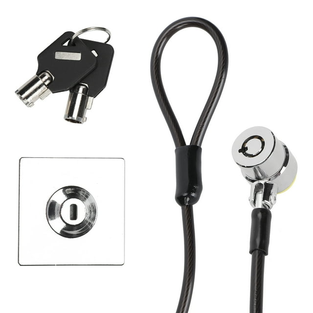 Sécurité Informatique, Verrouillage d'Ordinateur Portable Antivol Verrouillage Galvanisé Câble Verrouillage Véritable Excellence