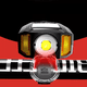 thumbnail image 3 of Luz Bicicleta Recargable Usb Malubero Linterna Recargable Usb + Bocina Rojo con Negro, 3 of 4