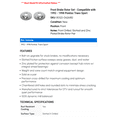 thumbnail image 2 of Front Brake Rotor Set - Compatible with 1992 - 1998 Pontiac Trans Sport 1993 1994 1995 1996 1997, 2 of 2