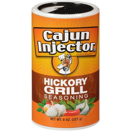 (2 Pack) Zatarain's Cajun Injectors Hickory Grill Seasoning, 8