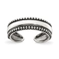 thumbnail image 1 of 925 Sterling Silver Vintage Réglable Orteil Anneau Ouvert Midi, 1 of 6