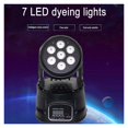 thumbnail image 5 of 7 Bee 4 In 1 RGB Beam Projector LED Stage Light 512 Sound Control Rotate Shake Head Effect Light Disco Dj Music Party ,Party Event Wedding Holiday Bar Club, 5 of 10
