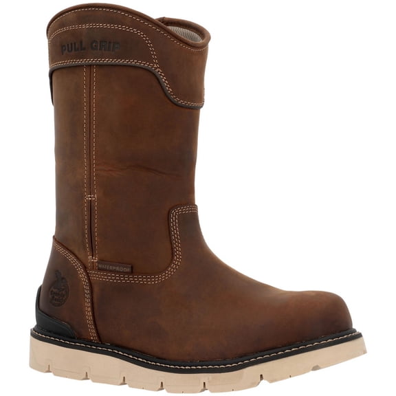 Georgia Boot Carbon Flex Wedge 11" Pull On Waterproof Carbon Toe Work Boot