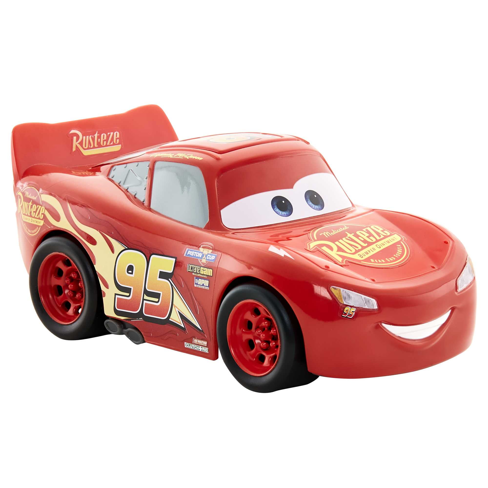 Disney Pixar Cars Track Talkers Lightning McQueen Vehicle, 5.5 inch Talking Toy Car Collectible  (图5)
