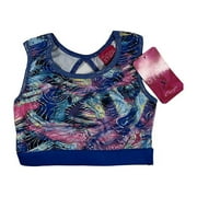 Capezio Girls' Future Star Abstract Movement Bra Princess Blue - XS
