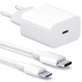 thumbnail image 1 of High quality new charger for iPad - Fast charger - Power adapter + Cable - 20W USB-C White, 1 of 2