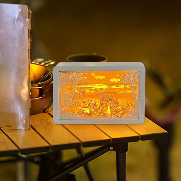 Paper 2024 carving lamp