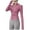 Rose Gold, variant on Hueook T Shirts for Women V Neck T Shirts for Women Womens High Elastic Sports Jacket Standing Collar Slim Yoga Top Womens Long Sleeved Standing Collar Top Shirt White XL