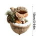 thumbnail image 2 of mfyjkho Juego de adornos de bellota de 4 pulgadas, adornos para árbol de Navidad, decoración navideña para el hogar, 6 piezas, 2 of 6