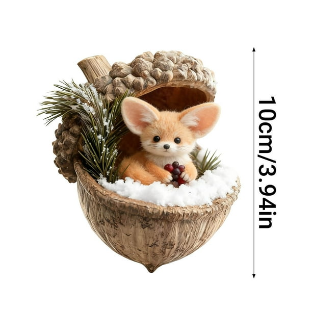 Árbol de Navidad Decoraciones 10cm Regalo de Vacaciones