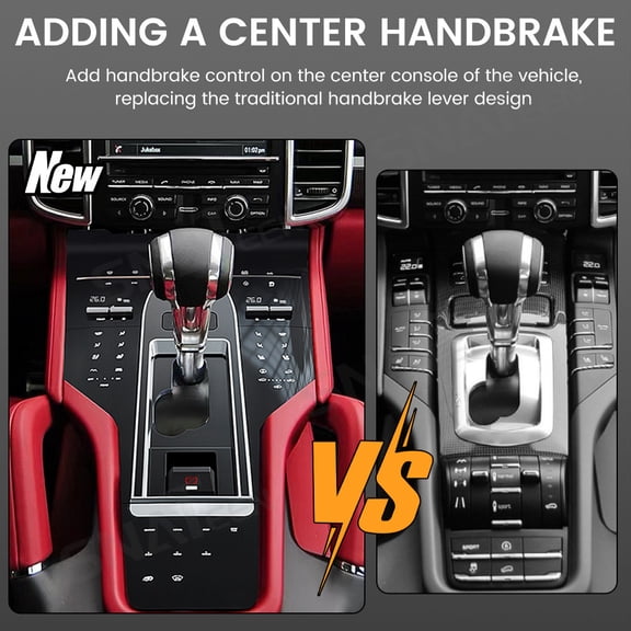 SNATEEN Car Saddle Center Console for Porsche Cayenne 2010 2011 2012 2013 2014 2015 2016 2017 Car Interior Modification LCD Touch Screen Automotive