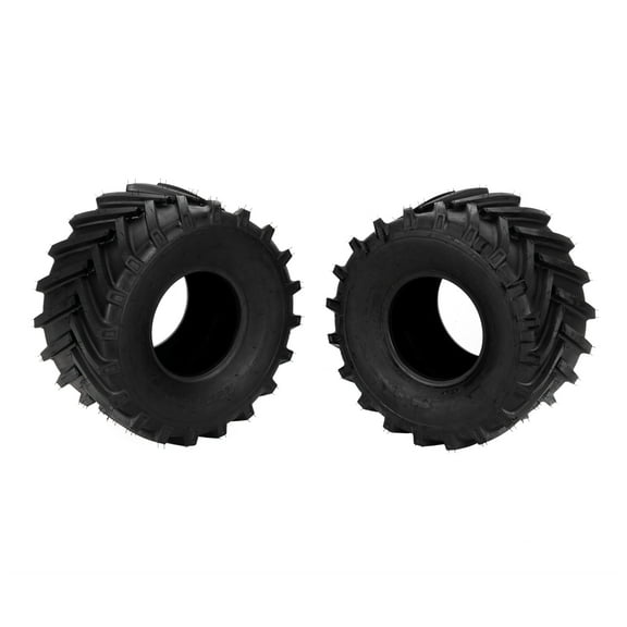 Ktaxon 20x10.00-8 Tubeless Turf Lawn Mower Tires, 4PR Heavy Load Tires for Garden Tractor & Golf Cart, 2 Pack