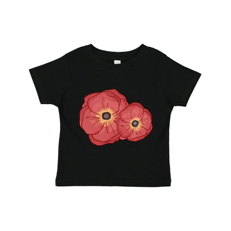 

Inktastic Red Poppy Flowers Gift Toddler Boy or Toddler Girl T-Shirt