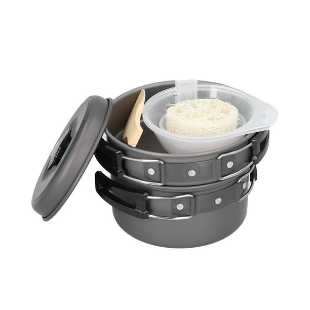 Outdoor Cook Gear, Outdoor Cooking Set Camping Cookware Mess Kit
