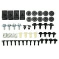 thumbnail image 1 of Chassis Guard Screws Clips,40PCS Undertray Clips Screws Car Engine Undertray Cover Clip Undertray Cover Screws Bolt Meticulously Designed, 1 of 14