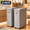 Gray-2 PCS, variant on UNTIMATY 2 Pcs 28'' Slim Laundry Hamper with Lid Laundry Basket with Wheels Rolling Laundry Hamper Collapsible Laundry Basket Oxford,65L/17.17 US gal, Gray