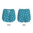 thumbnail image 5 of Lsque Sea Turtle Printed Women's Running Shorts with Liner Pockets,Elastic Quick Dry Workout Athletic Gym Yoga Shorts,Womens High Waist Shorts-XX-Large, 5 of 9