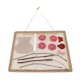 thumbnail image 3 of De Hechas Naturales Pintura Jardín Casero Decorativo Colgante De Pared Ornamento De Macramé Artesanal Para Niños BLESIY pintura de palo de madera natural, 3 of 8