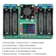 thumbnail image 4 of Comprobador de capacidad de batería Pantalla LCD tipo C de 4 canales Módulo de alimentación 18650 WDOplteas Para estrenar, 4 of 9