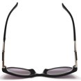 thumbnail image 5 of Women's Fashion Cat-Eye Horn Rimmed Sunglasses - Ava Gardner - Black, 5 of 6