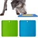 thumbnail image 2 of paquetes de almohadillas azules + verdes para lamer perros, alimentar a las mascotas lentamente y aliviar la ansiedad, muy adecuadas para comida para perros, comida para gatos, carne para gatos, yogur, 2 of 5
