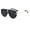 black, variant on Aviator Sunglasses for Men Women UV400 Protection Metal Frame Sun Glasses Red