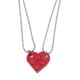 thumbnail image 1 of Juego De Collares De Corazón De Ladrillo Para Parejas, Colgante De 2 Piezas De Amistad Con Cuentas Fuertes, Collar De Cadena, Regalo De Joyería Para Hombres Y Mujeres Scienceny AP006748-02, 1 of 6