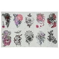 thumbnail image 1 of Flower  Sticker, Safe Eco Friendly Temporary  Sticker Lifelike Delicate Waterproof Sweatproof  For Home Travel For Party Swimming, 1 of 8
