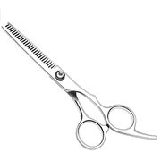 Barber Scissors, Flat Shears, Tooth Shears, Thinning Shears, Bangs Hair Cutting Artifacts, Self-cutting Hair, Hairdressing Scissors Home , Men And Women And Children And Pets, silver