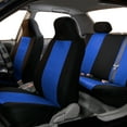 thumbnail image 6 of FH Group Classic Two Tone Universal Seat Covers Fit For Car Truck SUV Van - Full Set, 6 of 8
