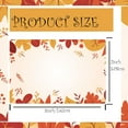 thumbnail image 2 of 2x3 Inch Autumn Thermal Stickers Direct Thermal Labels Fall Maple Leaves Stickers Self-Adhesive Printer Labels 250Pcs, 2 of 2