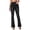 Black, variant on High Waisted Flare Jeans for Women Casual Bell Bottom Denim Pants Black M
