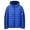 AG1058# Blue, variant on ZXLBBD Men's Fall Winter Plus Size Light Zipper Pocket Hat Cotton Padded Coat Top Shirt Casual Outdoor Versatile Daily Wear