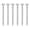 Silver, variant on Sparkly Pen with Diamond - 6 Pack Bling Pens for Women, Metal Ballpoint Pen Set for Wedding,6.1x0.6inch,Silver