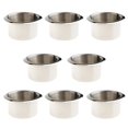 thumbnail image 1 of 8pcs Universal Marine Boat Cup Holder, 84x55mm De Acero Inoxidable Drop In Drink Cup Holder Para De Póker, Sofá Soledad Portavasos para vehículos recreativos Marine Car RV, 1 of 9