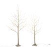LIGHTSHARE 8ft LED Birch Tree – Warm White 132 Lights, Indoor/Outdoor Decoration For Christmas & Parties