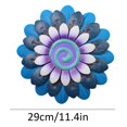 thumbnail image 5 of Metal Decor Decorative Outdoor Ornament for Backyard Yard Garden Blue, 5 of 7