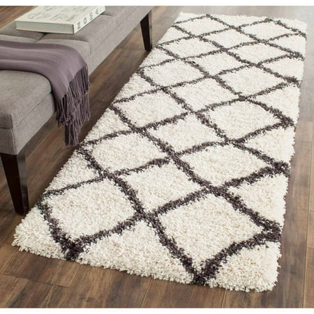 Safavieh Belize Joisse Geometric Plush Shag Area Rug or Runner