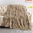 thumbnail image 1 of Leopard Blanket, Cheetah Print Blanket Fuzzy Plush Fleece Throws and Blankets with Leopard Print for Sofa, Couch, Bed (60*80 Inches), 1 of 6